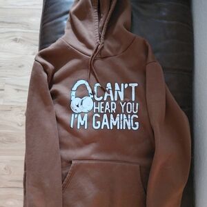 Brown Gaming Hoodie